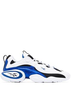Reebok white and blue Electro 3D 97 sneakers