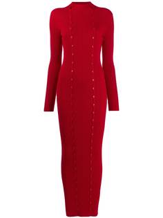 Jacquemus La Robe Maille ribbed maxi dress