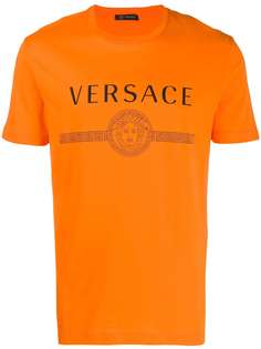 Versace футболка с логотипом