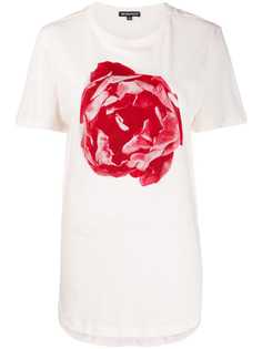Ann Demeulemeester rose print T-shirt