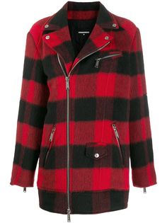 Dsquared2 клетчатое пальто