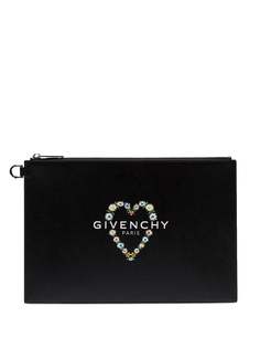 Givenchy клатч на молнии Daisy Heart