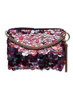 Jimmy Choo сумка на плечо Callie с пайетками