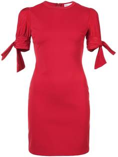 Red Valentino tied-sleeve mini dress