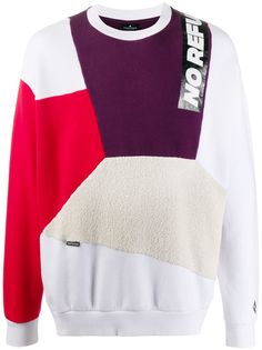 Marcelo Burlon County Of Milan BLOCK COLOR OVER CREWNECK MULTICOLOR WHI