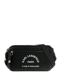 Karl Lagerfeld большая сумка через плечо с принтом