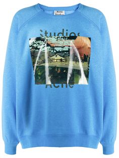 Acne Studios толстовка с принтом