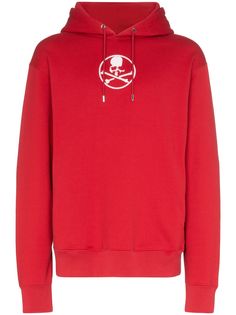 Mastermind Japan Reflective logo print hoodie