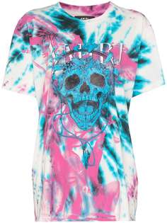 Amiri AMIR CN SS TEE TIE DYE W FRNT SKL