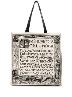 LANVIN Medieval print tote