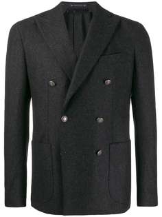 Bagnoli Sartoria Napoli double-breasted textured jacket