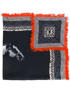 Pierre-Louis Mascia horse print scarf