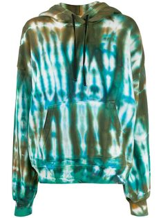 Amiri tie-dye effect hoodie