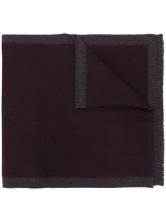 Fay contrast trim scarf