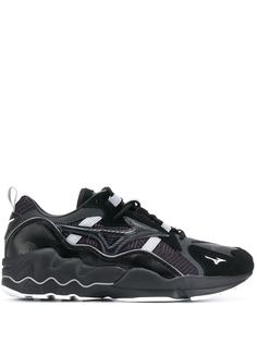 Mizuno Wave Rider panelled sneakers