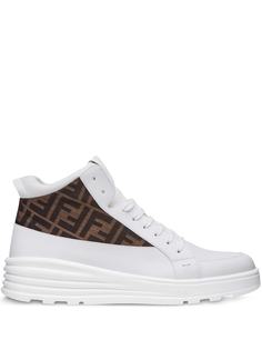Fendi jacquard FF logo sneakers