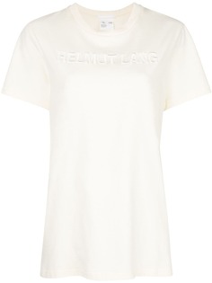 Helmut Lang embroidered logo t-shirt