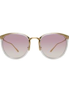 Linda Farrow LFL251C60SUN CLEAR LIGHT GOLD PINK GRAD