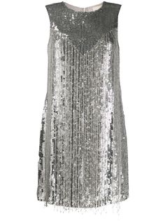 Aniye By sequin fringe dress