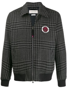 Alexander McQueen бомбер с нашивкой Skull