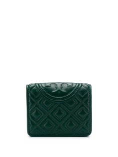 Tory Burch embossed logo wallet