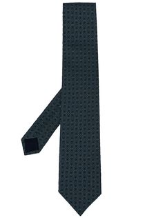 Salvatore Ferragamo Gancini print silk tie