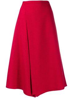 PS Paul Smith check print skirt