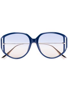 Dior Eyewear крупные солнцезащитные очки с эффектом омбре