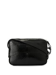 Tibi snakesin crossbody bag
