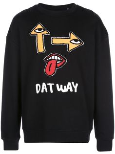 Haculla digital print sweatshirt