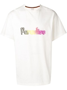 Paul Smith футболка с принтом Paradise