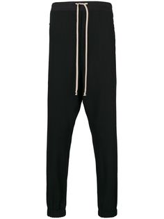 Rick Owens брюки с заниженной посадкой