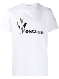 Moncler футболка с логотипом