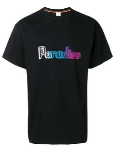 Paul Smith футболка с принтом Paradise