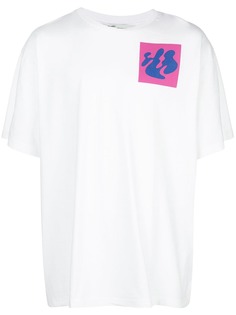 Off-White футболка с принтом