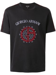 Giorgio Armani футболка с логотипом