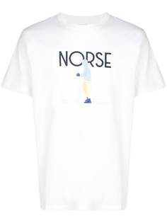 Norse Projects футболка с логотипом