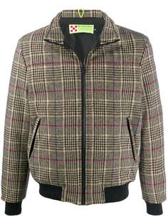 Mc2 Saint Barth Wesley checked bomber jacket