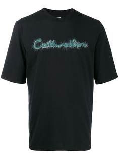 Cottweiler textured logo T-shirt