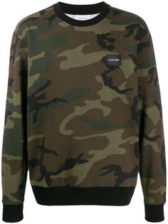 Calvin Klein camouflage print sweatshirt