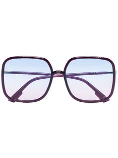 Dior Eyewear солнцезащитные очки в квадратной оправе
