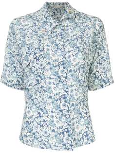 Stella McCartney рубашка с короткими рукавами и цветочным принтом