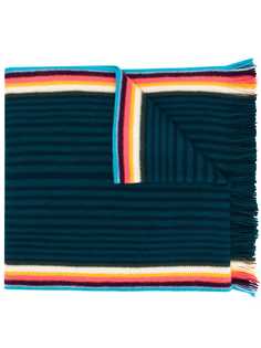 Paul Smith трикотажный шарф с полосками