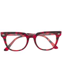 Ray-Ban tortoise square frame glasses