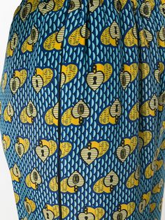 Fendi cropped heart-print trousers