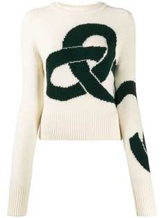 Victoria Beckham VICTORIA BECKHAM 1419KJU000888A CREAM-DARK GREEN