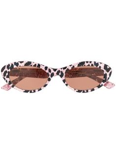 McQ Alexander McQueen солнцезащитные очки с принтом