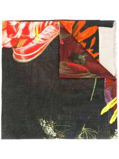 Paul Smith шарф с цветочным принтом