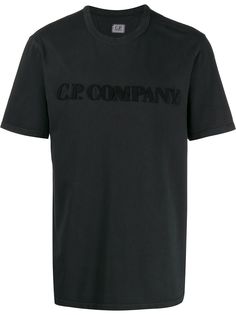 CP Company футболка с вышитым логотипом