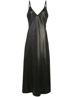 Nanushka fitted A-line dress